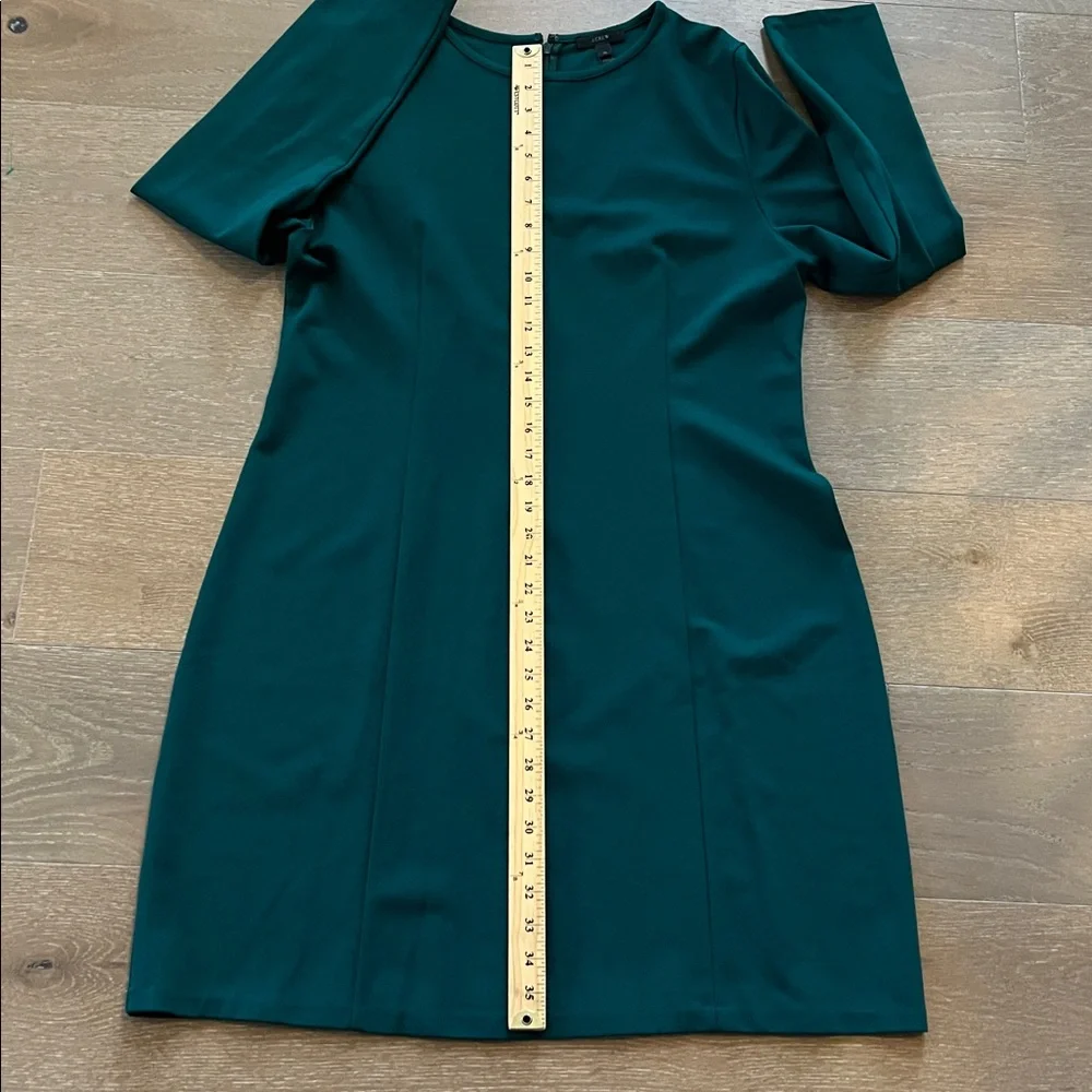 J Crew Green Shift Dress size XL